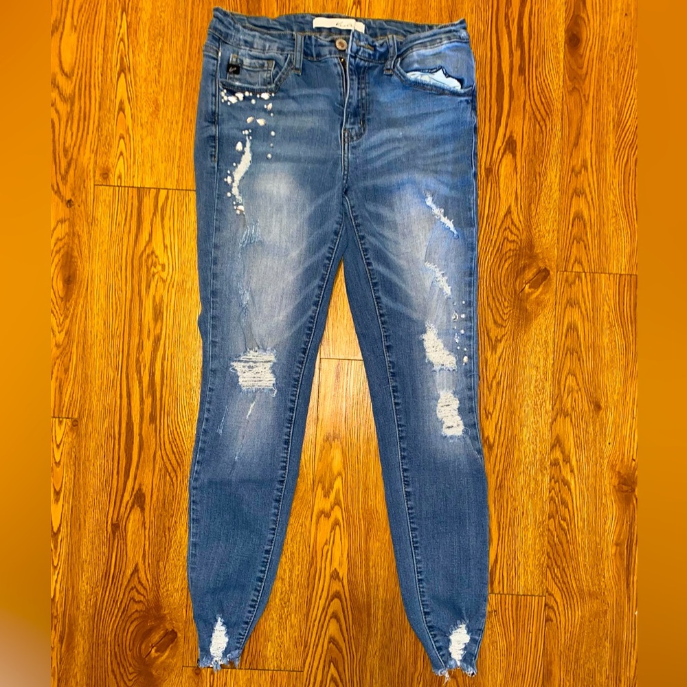 Beautiful Kancan jeans with jewels/beads